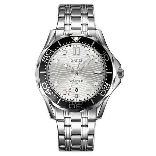 Наручний годинник чоловічий 9276SSISI Silver-Silver Steel Strap Skmei acs0029805 - фото 1