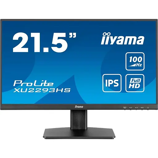 Монитор 21.5" Iiyama XU2293HS-B6 FHD IPS 100Hz (XU2293HS-B6) - фото 1
