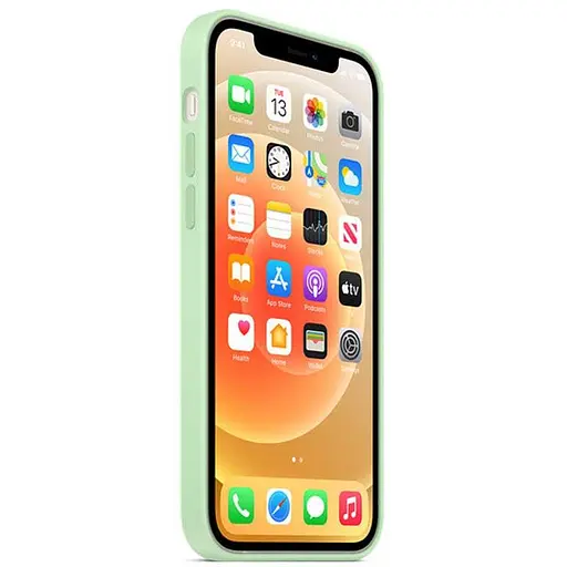 Чехол Silicone Case Full Protective AA для Apple iPhone 14 Plus 6.7 Зеленый/Pistachio - фото 3