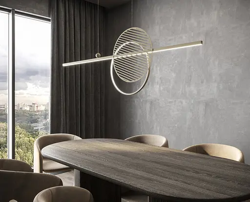 Підвісний стельовий світильник Babich Studio Mid 1500 other any color - фото 4