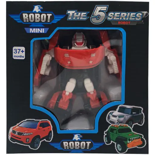 Трансформер транспорт Bambi Tobot пластик червоний-1 W339-4