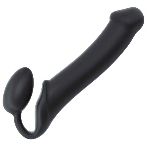 Безремневой страпон Strap-On-Me XL 25.5 см черный