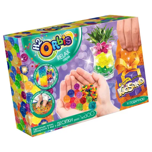 Набір креативної творчості "RELAX BOX" RLX-01-01U, H2Orbis Помаранчевий