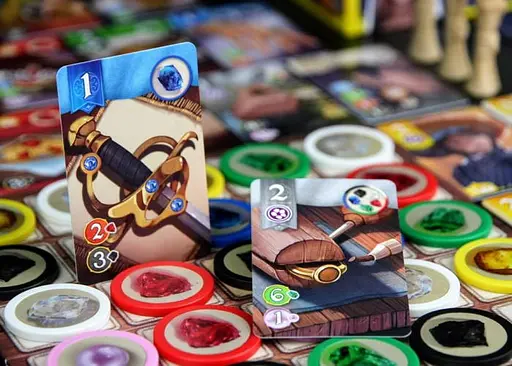 Настільна гра Asmodee Розкіш. Дуель (Splendor Duel) (укр.) (SCSPL2P01UA) - фото 3