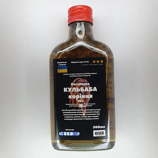 Настоянка на корінні кульбаби 200 мл - фото 1