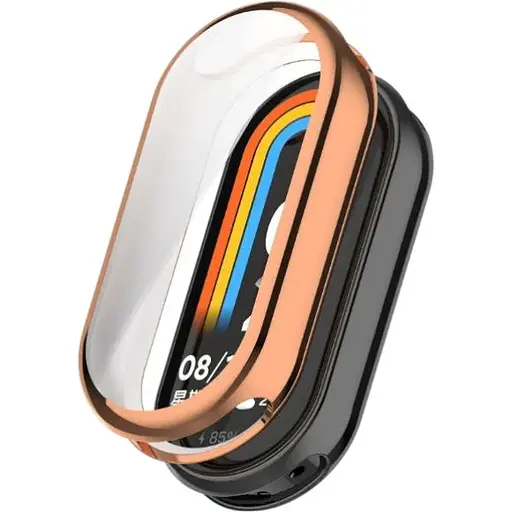 Чохол-накладка DK Silicone Face Case для Xiaomi Mi Band 8 (016403) (rose gold)
