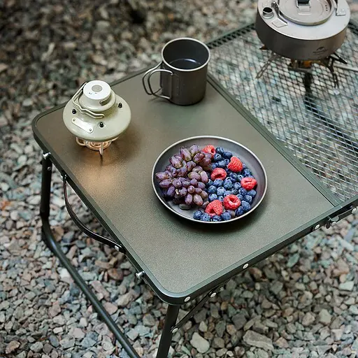 Розкладний туристичний стіл Naturehike CNK23JU011 алюміній (Зелений) - фото 6