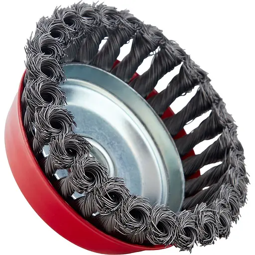 Щітка торцева Alloid Building Tools кручений дріт 125 мм (WB-50125) - фото 1