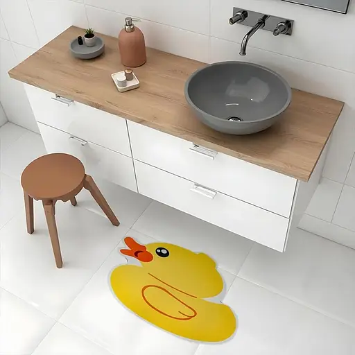 Коврик влагопоглощающий Wall Sticker 40х60х3 мм Уточка SW-00002561 - фото 5