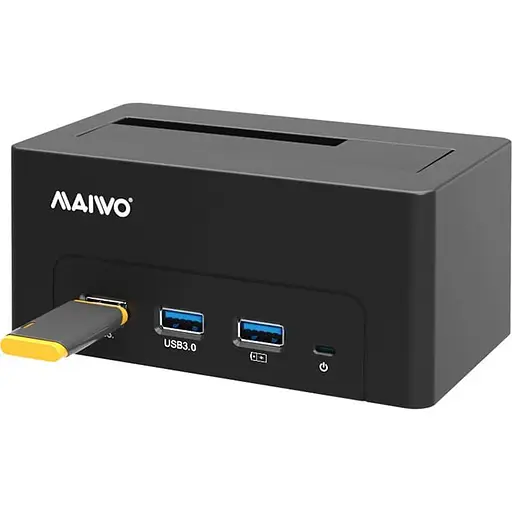 Зовнішня кишеня Maiwo для HDD 2,5"/3,5" SATA через USB3.0 (K308H) - фото 1