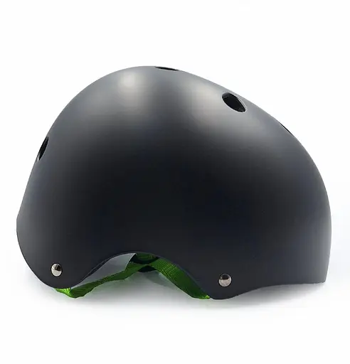 Велосипедний шолом A-Bike ES-001 M (54-58 см) чорний з салатовим (G0001416) - фото 7