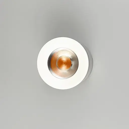 Накладной белый цилиндрический светильник 3000K Ø7х8 см | Line F | Арт. 8243 W-L QY-S - фото 4