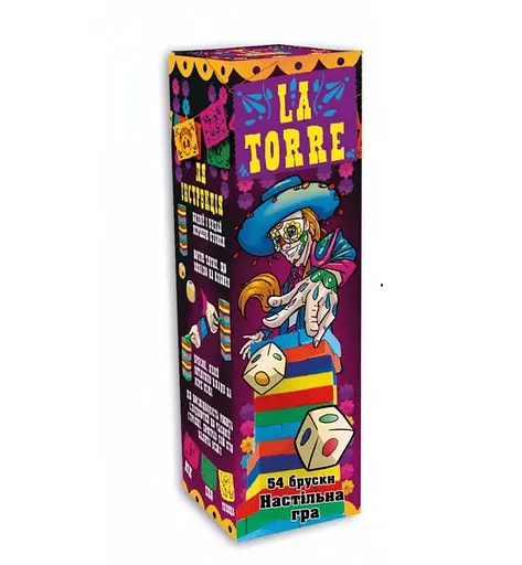 Гра La Torre, 31x8x8 см, Стратег (українською)