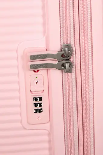 Чемодан American Tourister SOUNDBOX 67 см PASTEL PINK 67x46,5x29(32) 32G*60002 - фото 8