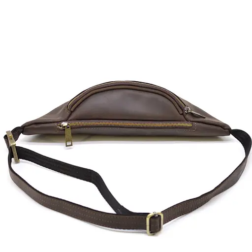 Жіноча шкіряна сумка-бананка Tarwa 33х11.5х8 см sum0026350 - фото 6