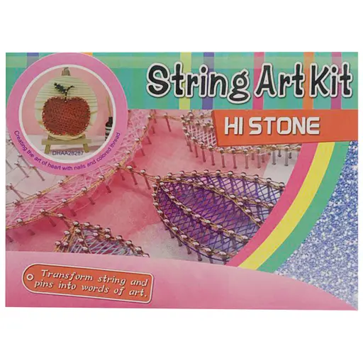 Детский набор для творчества стринг-арт "Яблоко" Bambi YG0115(28287) деревянная основа - фото 1