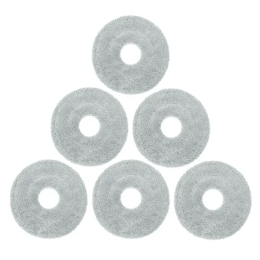 Мікрофібра / ганчірка для Dreame L40 / L40 Ultra / L40 Ultra CE / L40 Ultra AE / L40s Pro Ultra ( RLX53SE RLD52SE RLL77SE ) 6 шт. - фото 1