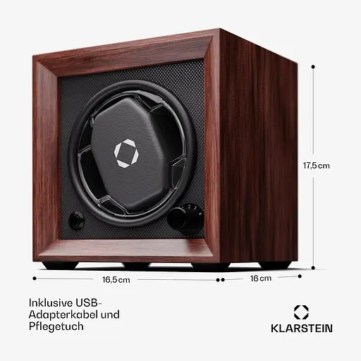 Ротомат ящик для автоподзавода часов Klarstein Brienz 1 (10045566) - фото 5