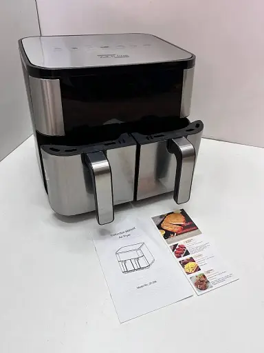 Аэрофритюрница на 2 чаши Zepline ZP-209 мощностью 4000 Вт на 12 л - фото 4