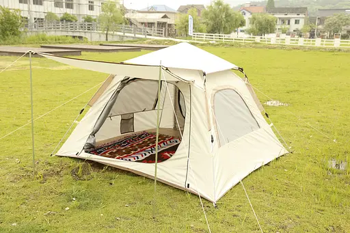 Палатка-автомат Square TentCC-SY23ZP002-1 двухместная с тамбуром для кемпинга и походов - фото 3