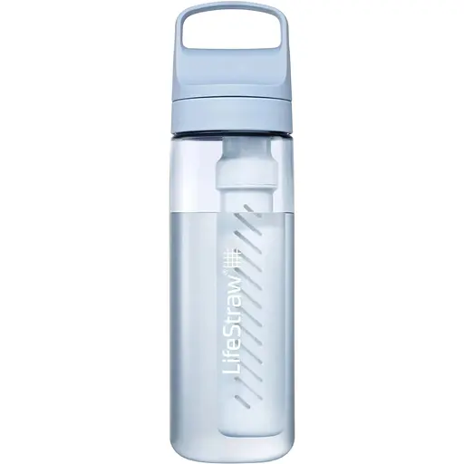 Бутылка-фильтр для воды LifeStraw Go Filter Bottle 22oz Ice (1033-LSW LGV422BLWW)