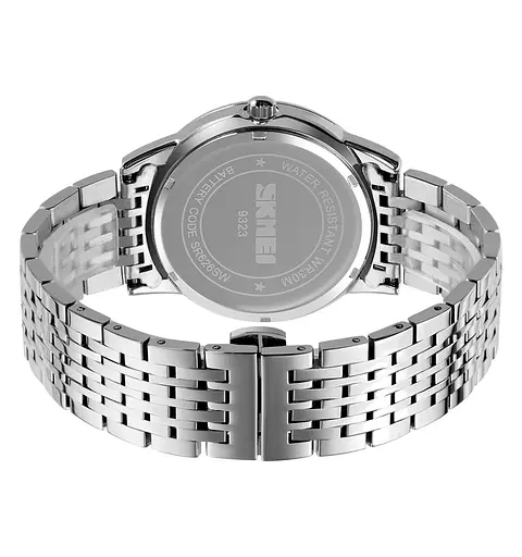 Годинник наручний чоловічий 9323SIBK Silver-Black Skmei acs0030916 - фото 4