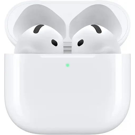 Беспроводные TWS наушники Airpods 4 ANC USB-C Wireless Charging Case for Apple (AAA) White - фото 4