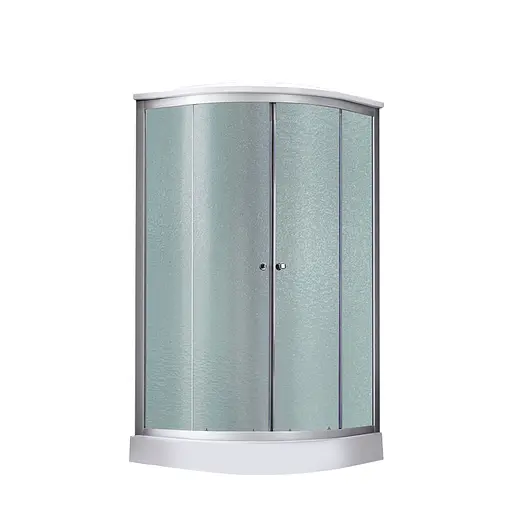 Гидромассажный бокс Lidz Tani SBM90x90.SAT.LOW.FR, стекло Frost 4 мм, Белый, Универсальная, Белый, белый, мелкий (до 20 см) - фото 1