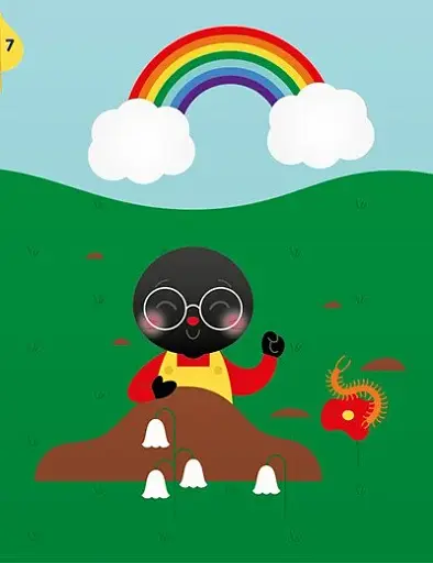 Аплікації наліпками. Ліс - фото 5