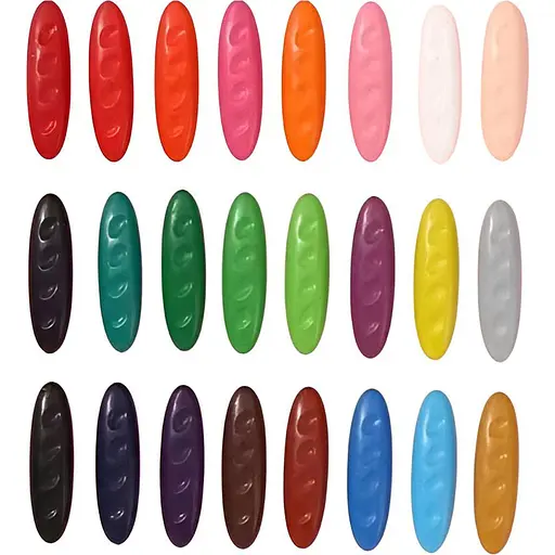 Набір кольорових олівців Deli Oil Painting Stick 24 шт. (118679)