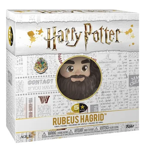 Фігурка Funko 5 Star Harry Potter Гаррі Поттер Rubeus Hagrid Рубеус Хагрід 9.5 см HP RH192 - фото 3