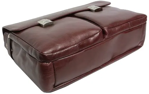 Чоловічий шкіряний портфель Sheff 42х29х14 см sum0014533 - фото 8