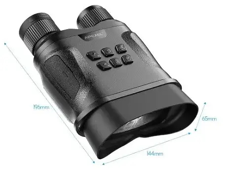Прибор (бинокль) ночного видения Apexel APL-NV001+ (до 800м в темноте) - фото 2