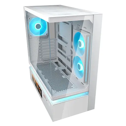 Белый корпус Cougar CFV235 Vision (CFV235 Vision White) - фото 4