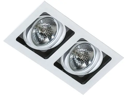 Точечный светильник Azzardo AZ1447 SISTO(GM2202-WHBK) - фото 1