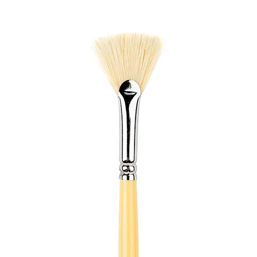 Пензель Щетина віялова 6607D №6, довга ручка, 6607D6, 99IDEAS - фото 2