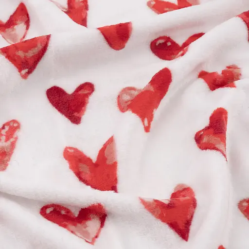 Плед Ardesto Flannel 160х200 см 100% полиэстер сердечки (ART0125PB) - фото 5