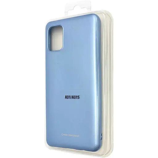 Чехол-накладка Molan Cano Silicone Jelly Case для Samsung A31 / A315 (2020) (blue) - фото 3