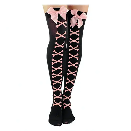 Чулки Кости с бантиком укороченные - фото 1