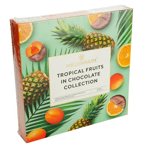 Конфеты Millennium Фрукты в шоколаде Ассорти 210 г