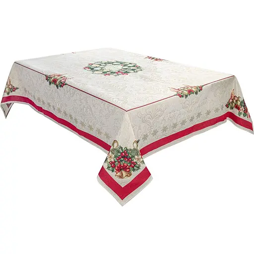 Скатерть Lefard Home Textile Corona Natale гобеленовая 180х140 см (716-183) - фото 1