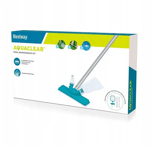 Набір для чищення басейну, пилосос Bestway 58013 - фото 2