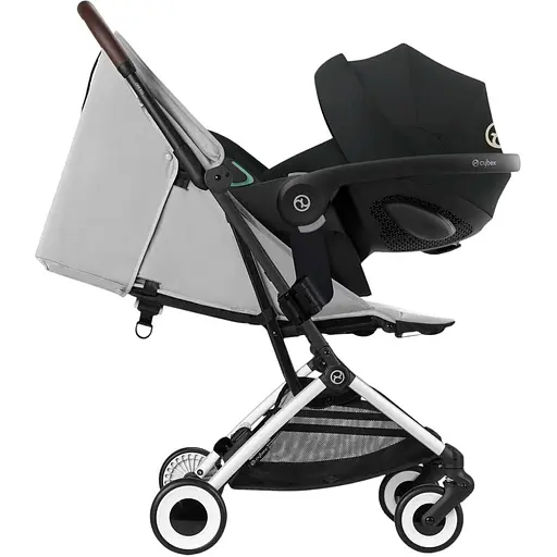 Коляска Cybex Orfeo SLV Fog Grey серая (524000295) - фото 6