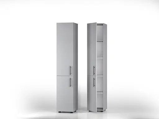 Пенал закрытый ОП-714 Orange-Line 350х347х1825 Серая мышка - фото 2