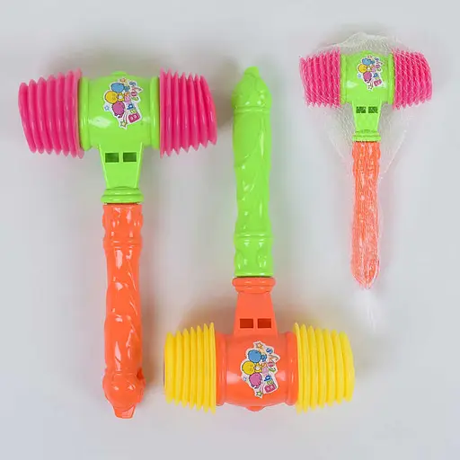 Молоточек, 29 см, пищалка, свисток (в ассортименте) - фото 2