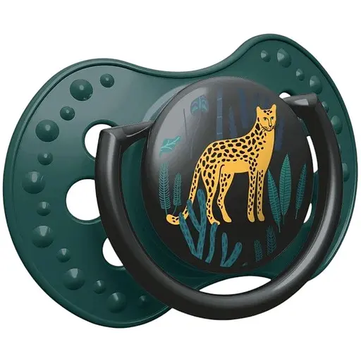 Пустышка силиконовая динамическая LOVI Jungle Vibes Boy 3-6 месяцев 2 шт. (22/902boy) - фото 3