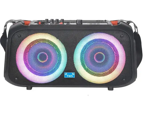 Беспроводная караоке колонка NDR-Q68 Bluetooth с микрофоном - фото 5