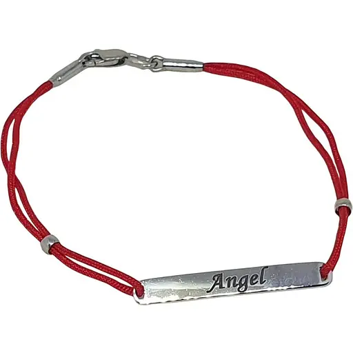 Браслет из текстиля Qvaliz с серебряными вставками. 90500912