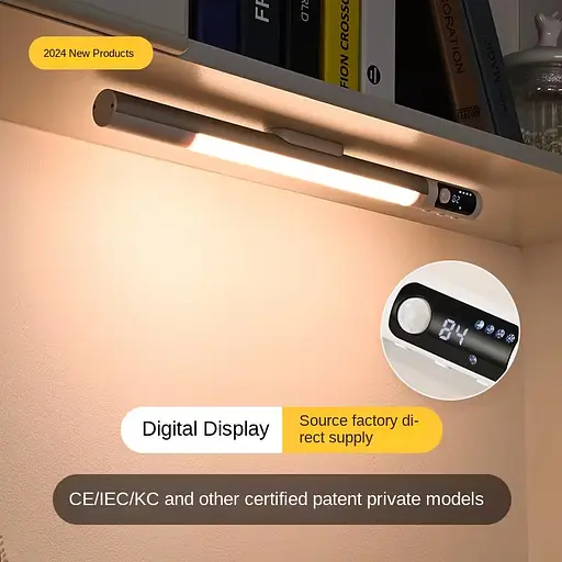 Сенсорний світильник LED з датчиком руху MZ-L2902 Pro (29*27*380mm) Black - фото 2