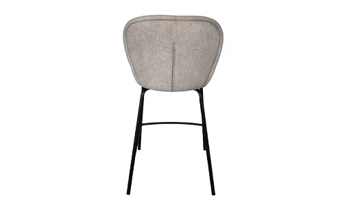 Стілець напівбарний Сімпл світло-сіра - фото 4